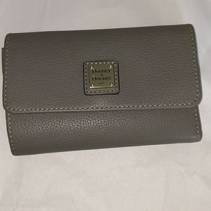 Dooney & Bourke Slate Trifold Wallet